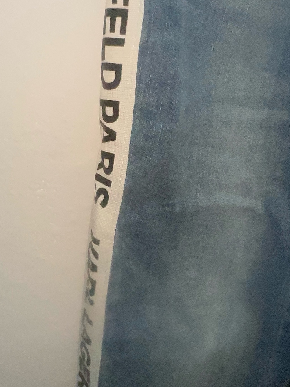 Karl Lagerfeld Dark Blue Skinny Jeans with White Branded Side Tape - Picture 7 of 10